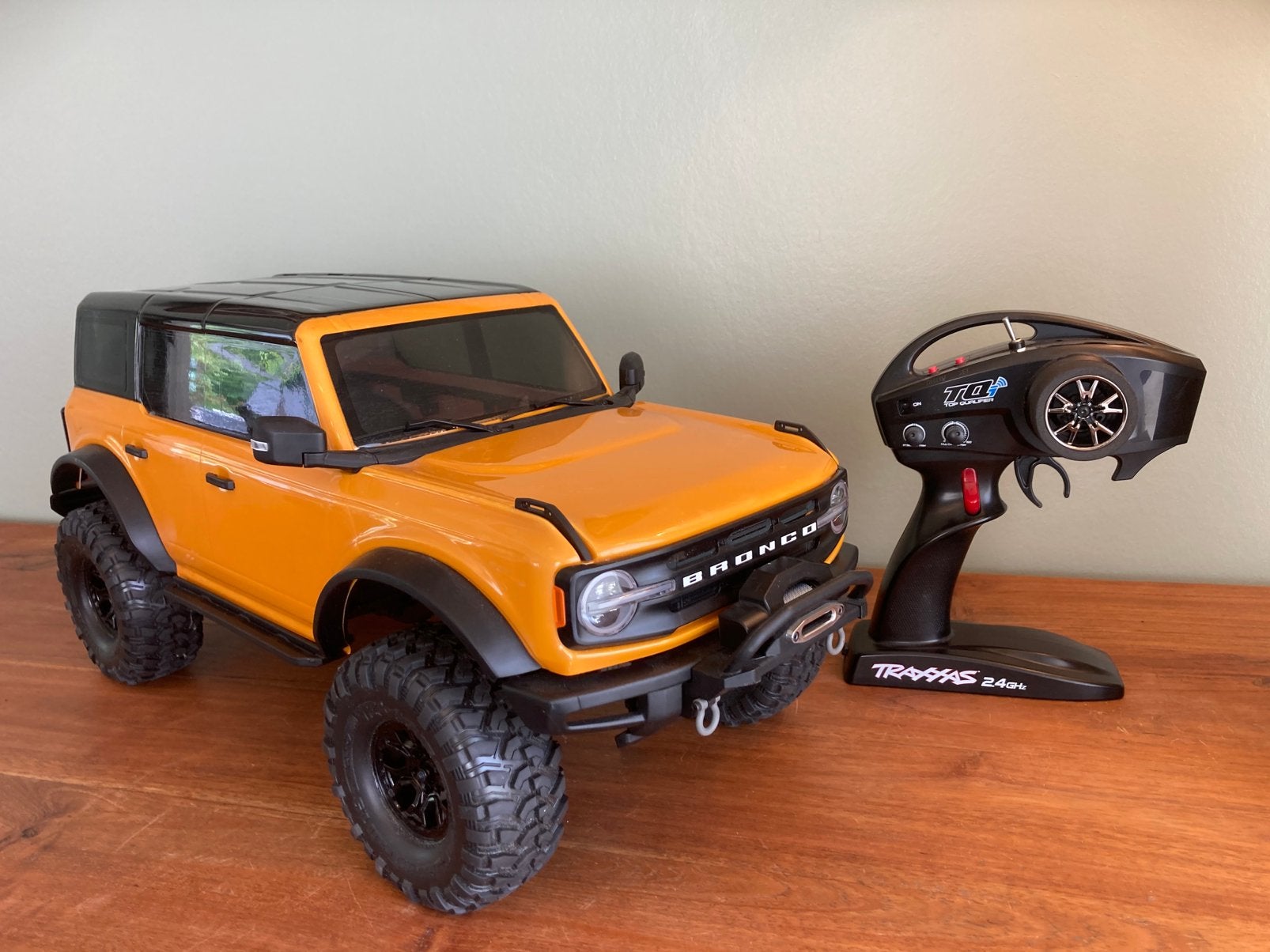 Rc 1/10 traxxas trx4 bronco (nieuw) crawler, Hobby en Vrije tijd, Modelbouw | Radiografisch | Auto's, Auto offroad, Nieuw, Schaal 1:10
