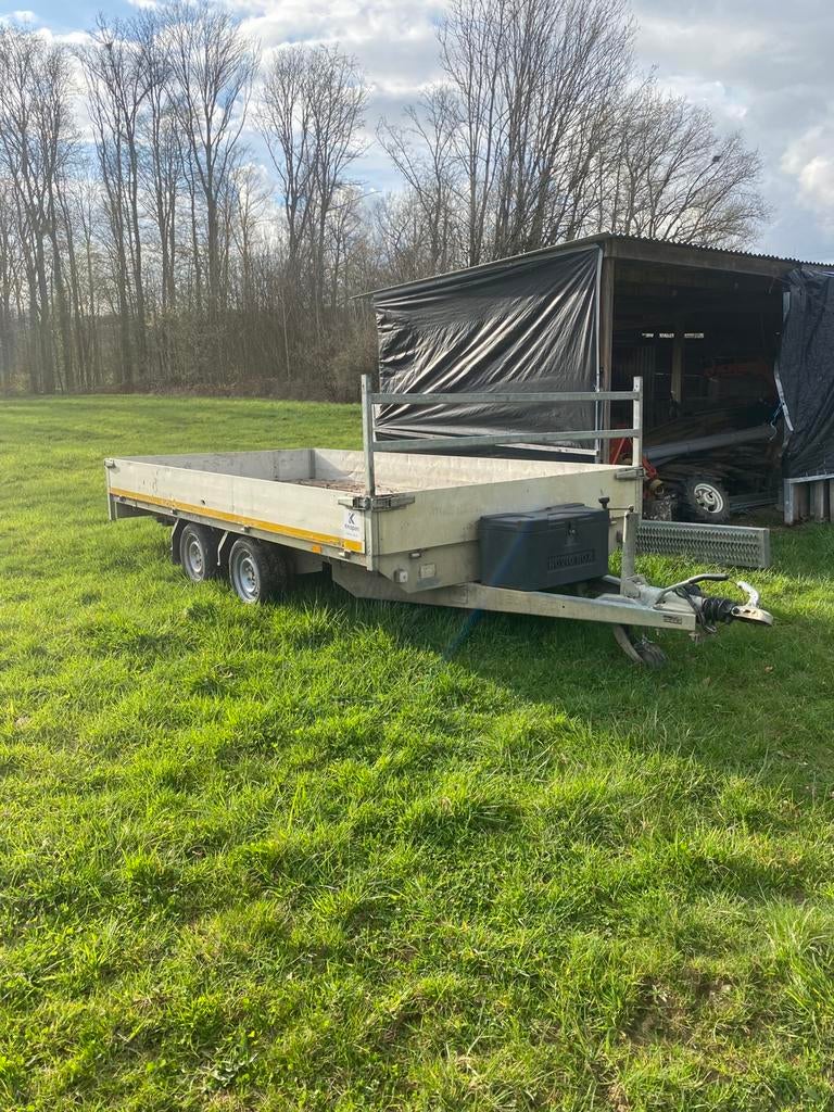 Remorque Edouard P4 3T (prix négociable), Autos : Divers, Remorques, Enlèvement, Comme neuf