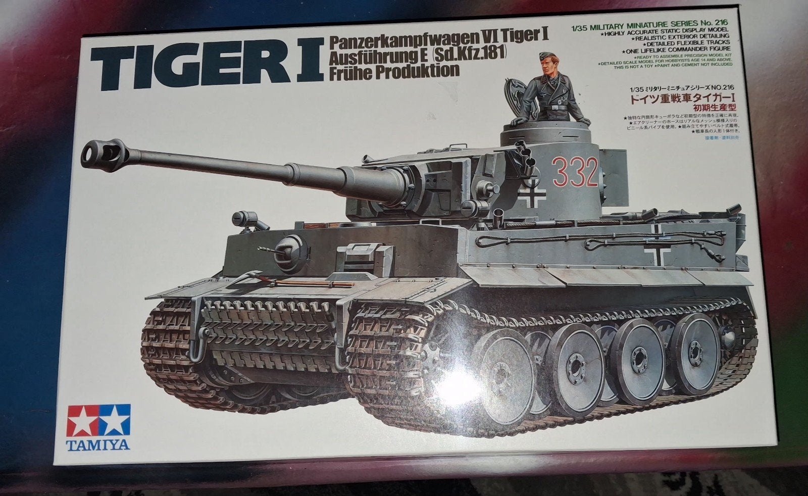 char tigre 1/35 de marque tamiya., Hobby & Loisirs créatifs, Neuf, Tank, Plus grand que 1:32, Enlèvement