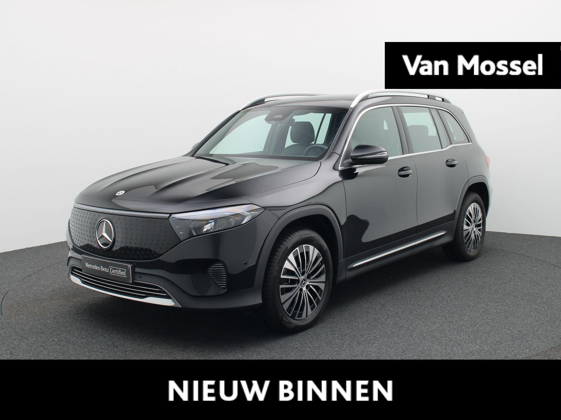 Mercedes-Benz EQB 250+ Business Line + PANO DAK + CARPLAY +, Autos, 525 km, 7 places, Noir, 5 portes