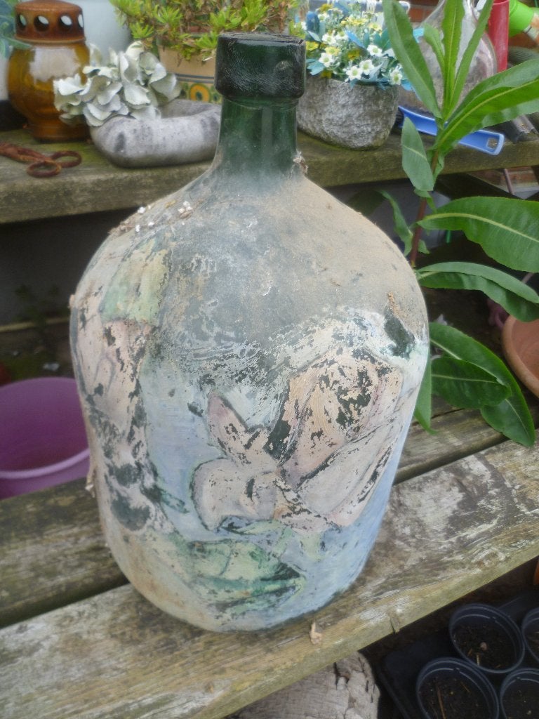 OUDE DAMJAN FLES, Ophalen