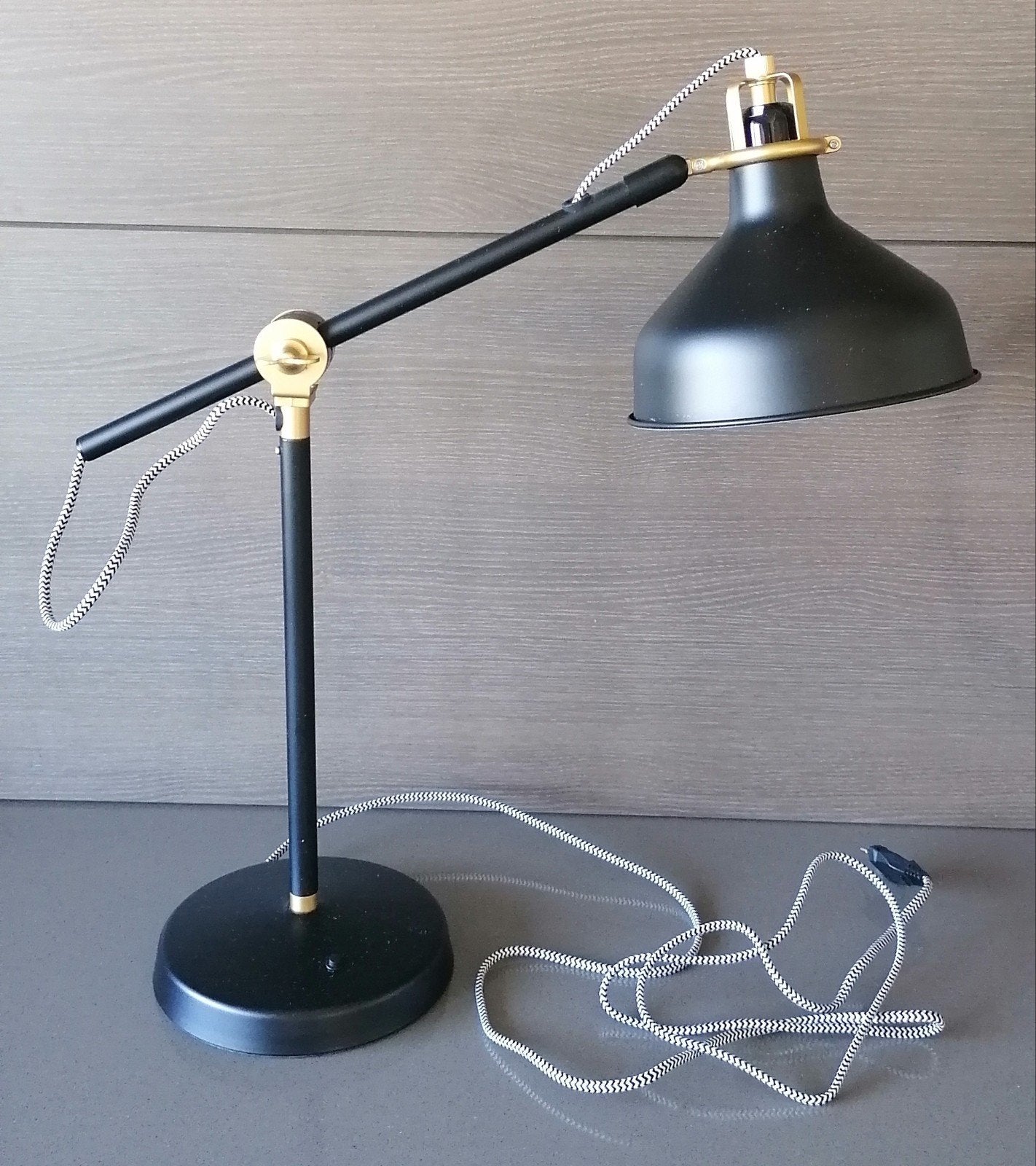 Bureaulamp, Ophalen, Bureaulamp, Met kap, Zo goed als nieuw