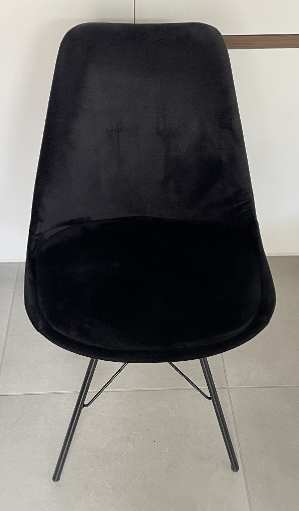 Stoelen (set van 4), Huis en Inrichting, Stoelen, Ophalen, Zwart, Zo goed als nieuw, Vier