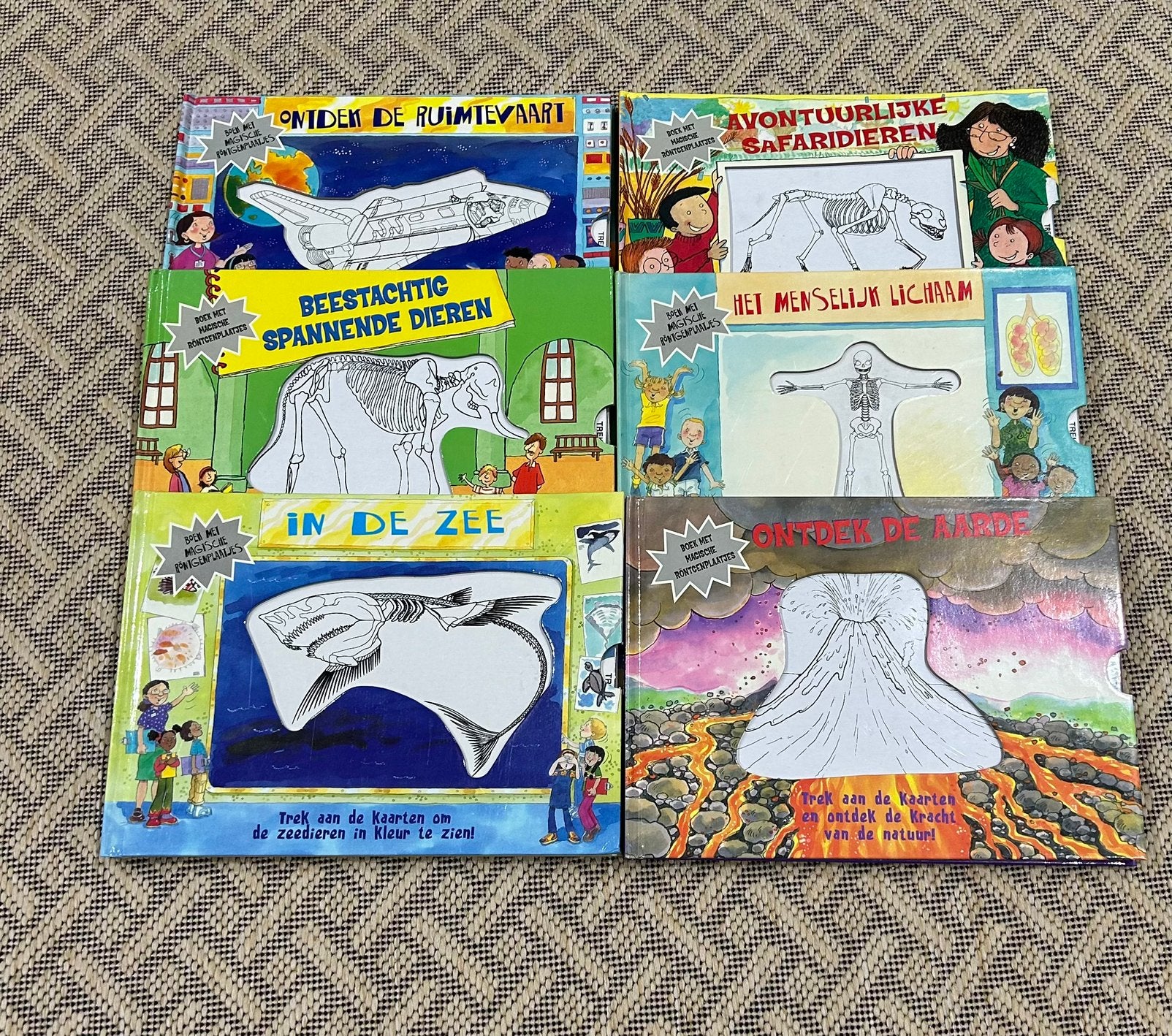 6 nieuwe ontdekboeken – Magische röntgenplaatjes, Boeken, Ophalen of Verzenden, Nieuw