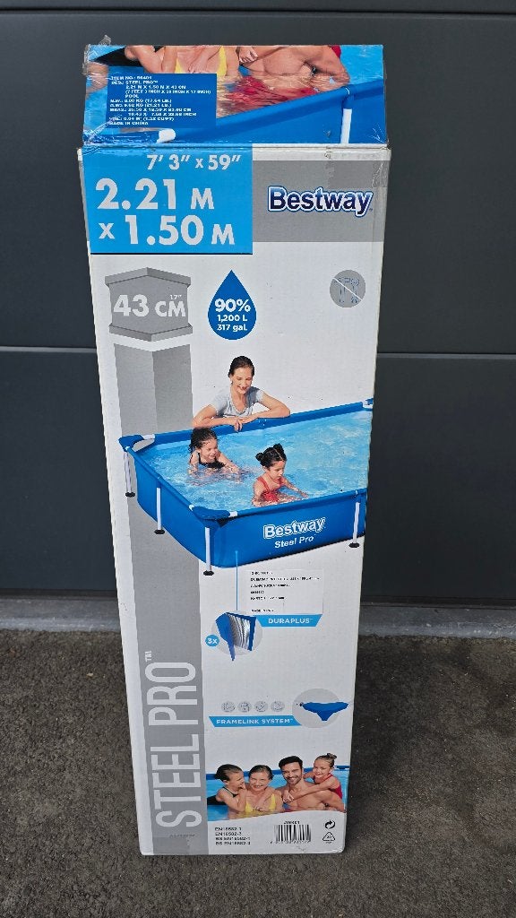 Zwembad Bestway, Ophalen, Gebruikt, Opzetzwembad