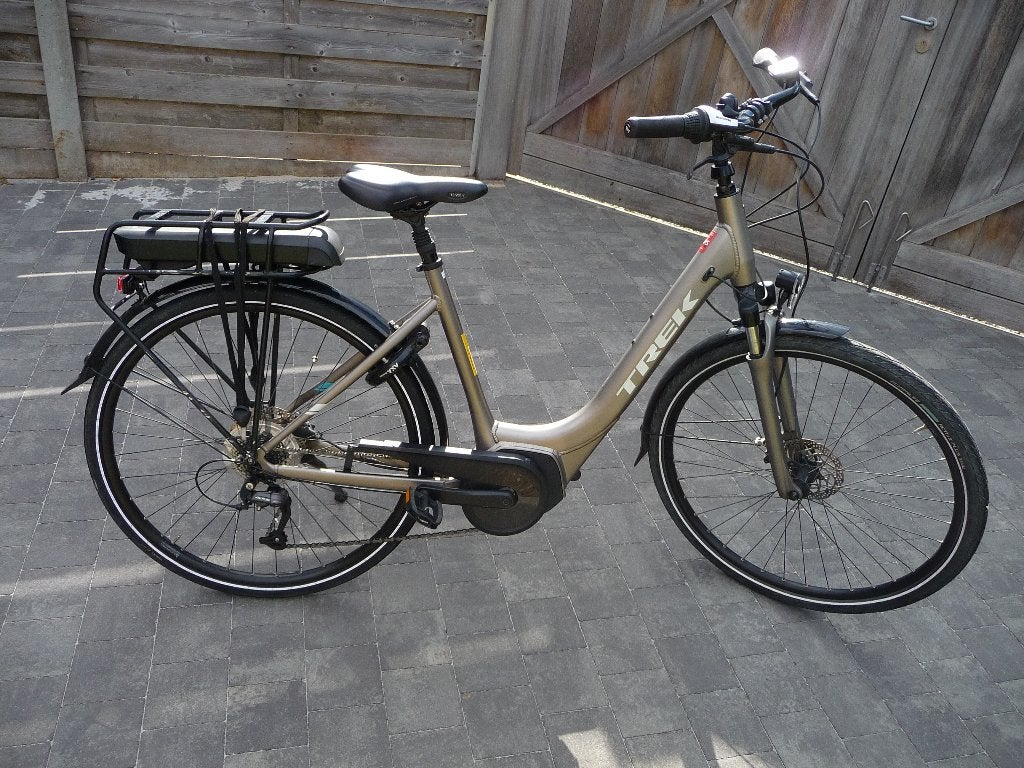 TREK electrische stadsfiets, Ophalen, Gebruikt