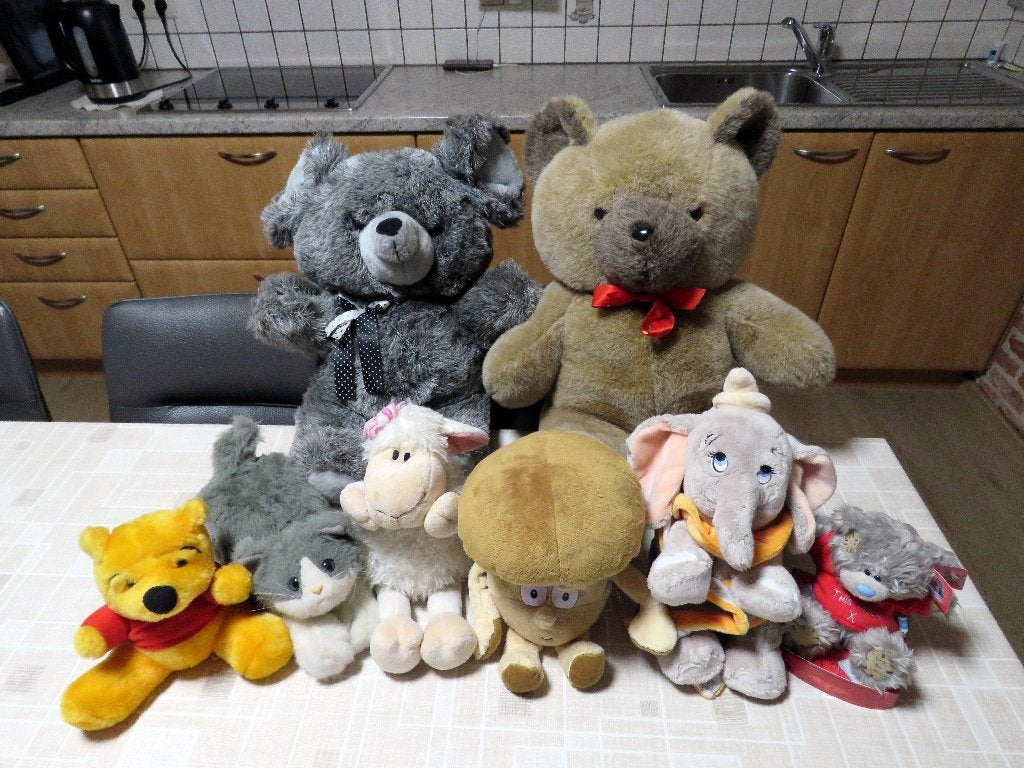 Winnie de Poeh, Dumbo en andere knuffels ..., Kinderen en Baby's, Disney, Beer, Ophalen of Verzenden, Zo goed als nieuw