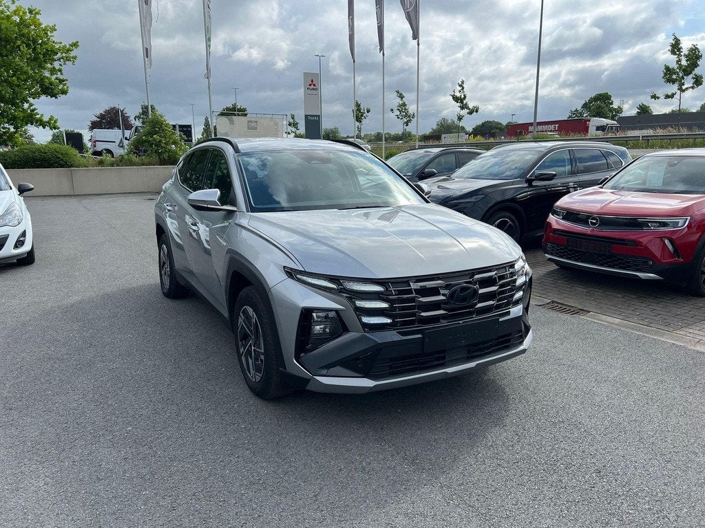 Hyundai Tucson 1.6 T-GDi 48V Feel 7-DCT (automatique), https://public.car-pass.be/vhr/ed7a8f10-50d4-4ec8-971b-63ac63929b3a, Argent ou Gris
