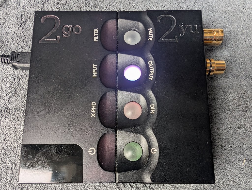 Chord 2Go streamer met 2Yu module, Audio, Tv en Foto, Converters, Ophalen of Verzenden, Zo goed als nieuw