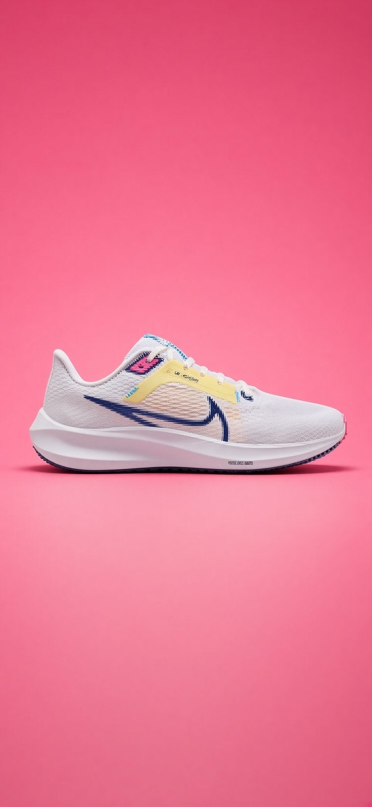 Nike Air Zoom Pegasus 40 maat E40 te koop!, Kleding | Heren, Ophalen of Verzenden, Zo goed als nieuw, Wit