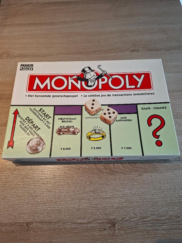 Monopoly (Classic), Vijf spelers of meer, Ophalen, Gebruikt, Parker