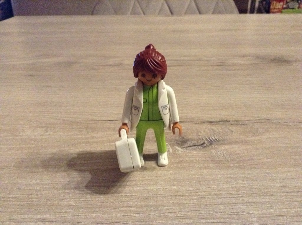 Personnage de docteur Playmobil, Enlèvement ou Envoi, Autres séries, Utilisé, Figurines