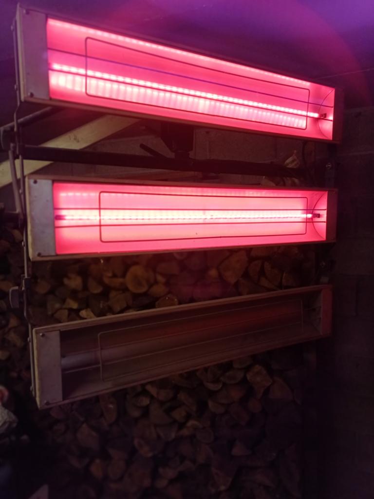 Infra rouge carrosserie équipement
