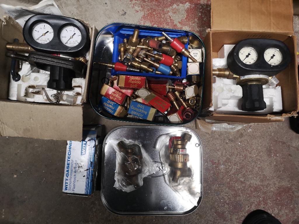 Lot de pièces pour chalumeau, Bricolage & Construction, Enlèvement, Comme neuf