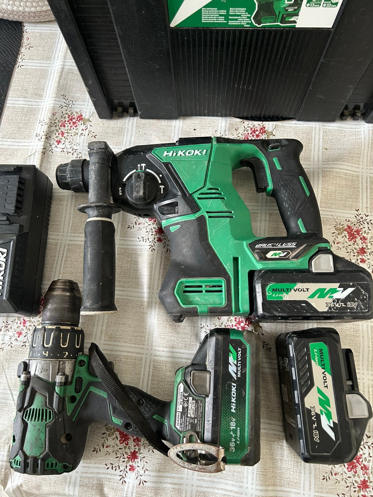 Marteau perforateur combiné Hikoki SDS Plus, Bricolage & Construction, Enlèvement ou Envoi, Comme neuf