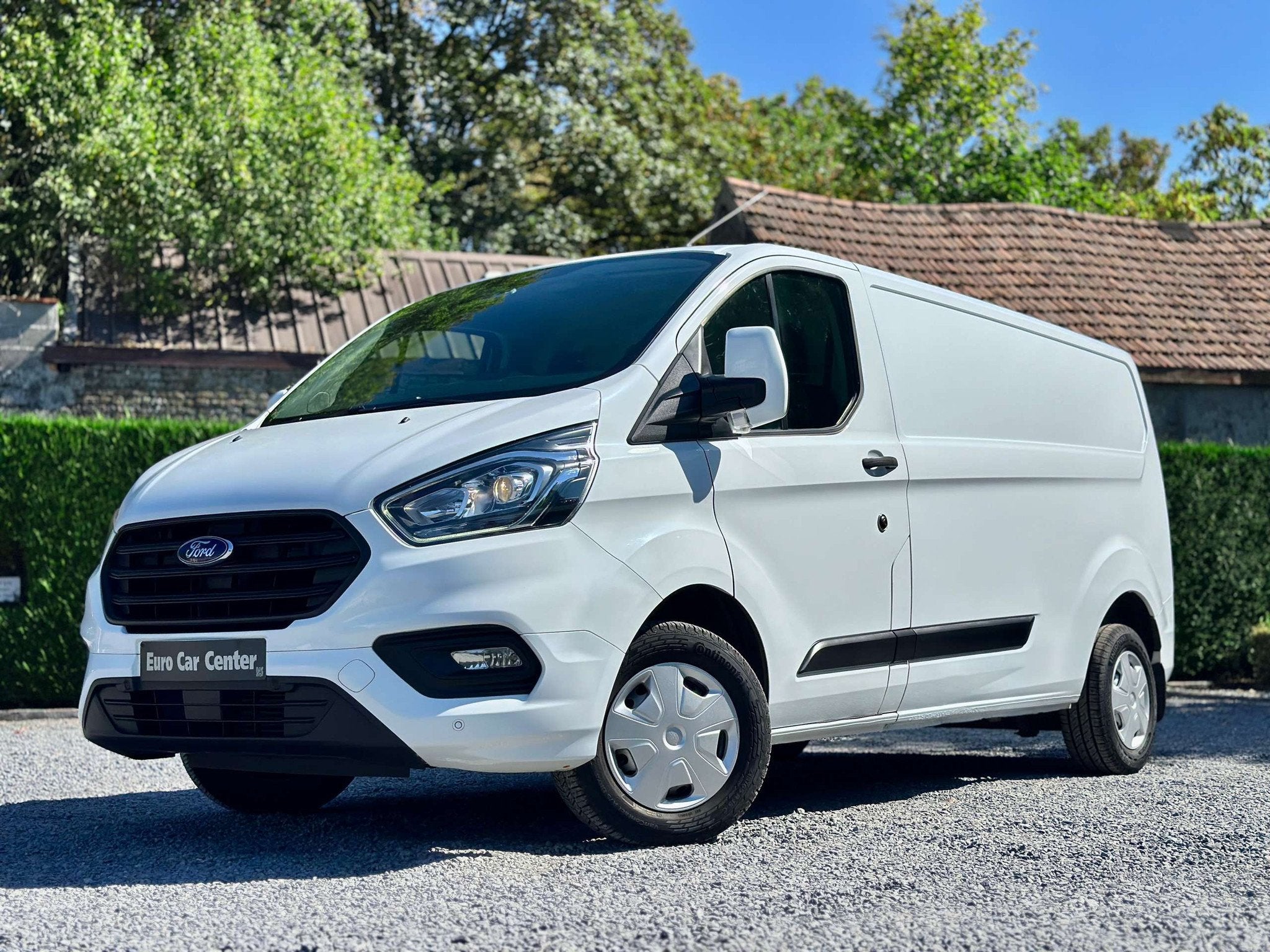Ford Transit Custom 2.0 3 plaatsen / Lichte vracht / BTW Aft, Auto's, Voorwielaandrijving, 4 deurs, Stof, 4 cilinders