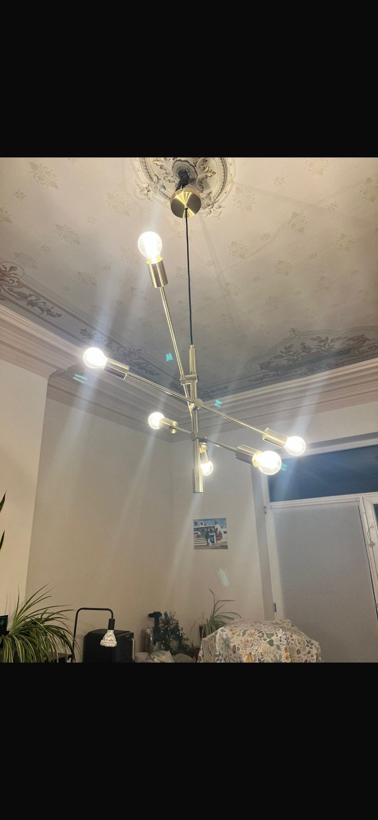 Lampe moderne, Huis en Inrichting, Ophalen, Zo goed als nieuw, Metaal