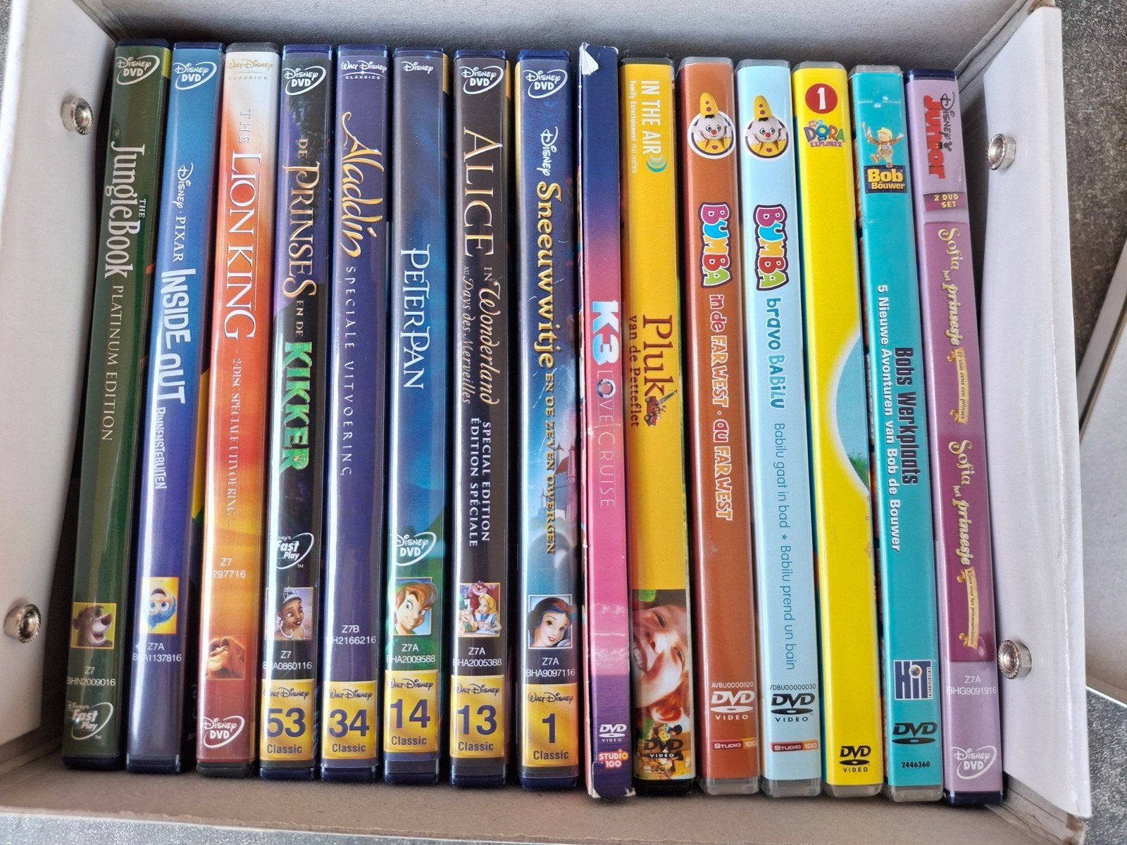 Dvd Disney, Bumba, Dora,  ..., Cd's en Dvd's, Ophalen, Animatie, Alle leeftijden, Nederlands