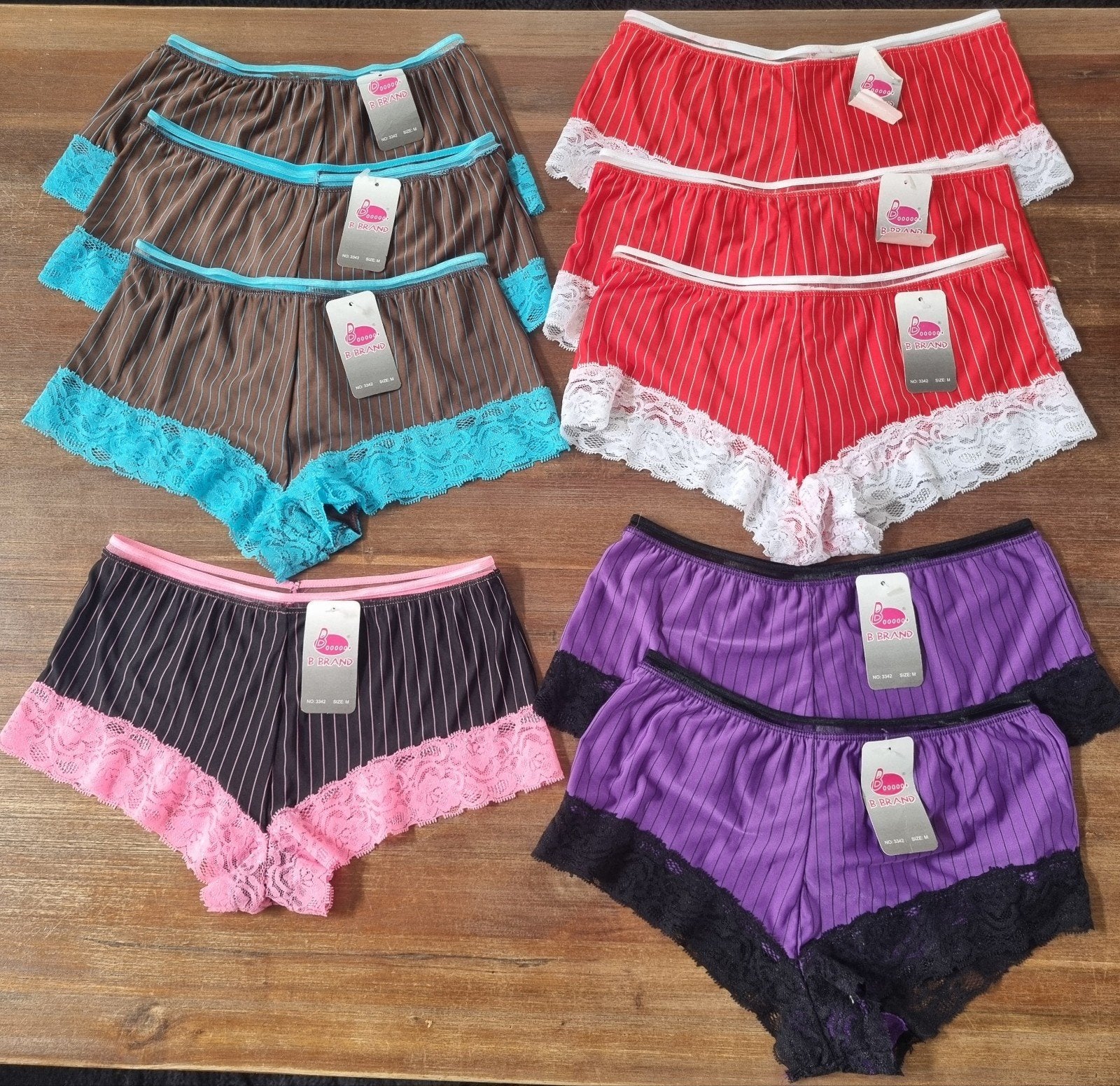 B.BRAND Lot de 9 nouvelles culottes pour femmes, taille S, B.Brand, Enlèvement ou Envoi, Autres couleurs, Slip