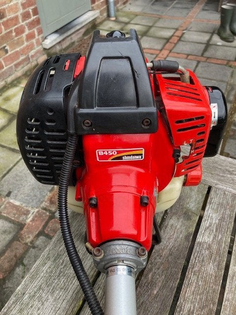 Bosmaaier Shindaiwa B450-41cc-2takt, Ophalen, Gebruikt, Benzine, Shindaiwa