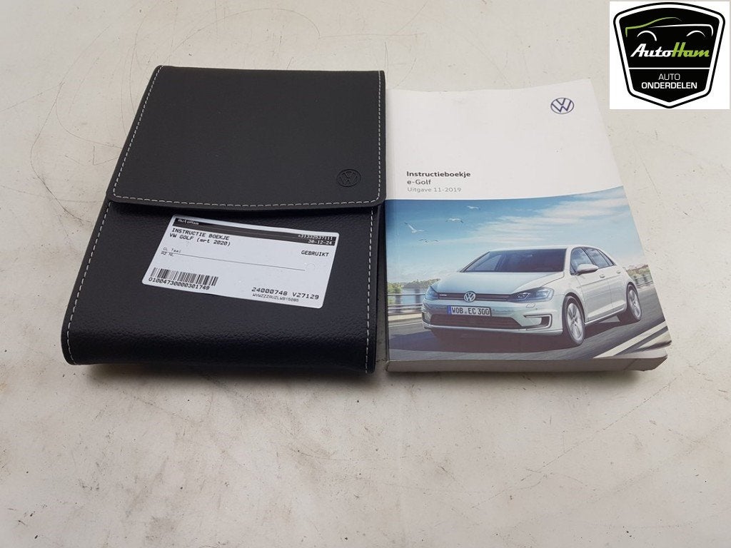MANUEL UTILISATEUR Volkswagen Golf VII (AUA), Utilisé, Volkswagen