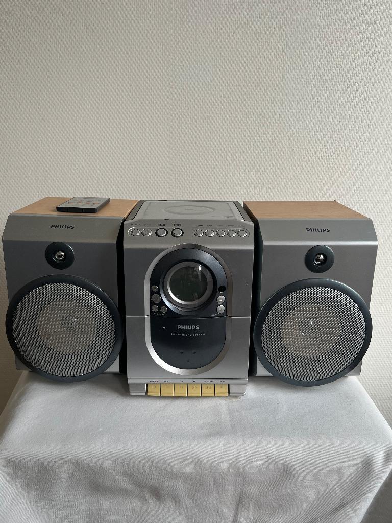 Philips compacte stereoketen, Envoi, Utilisé, Haut-parleurs, Philips