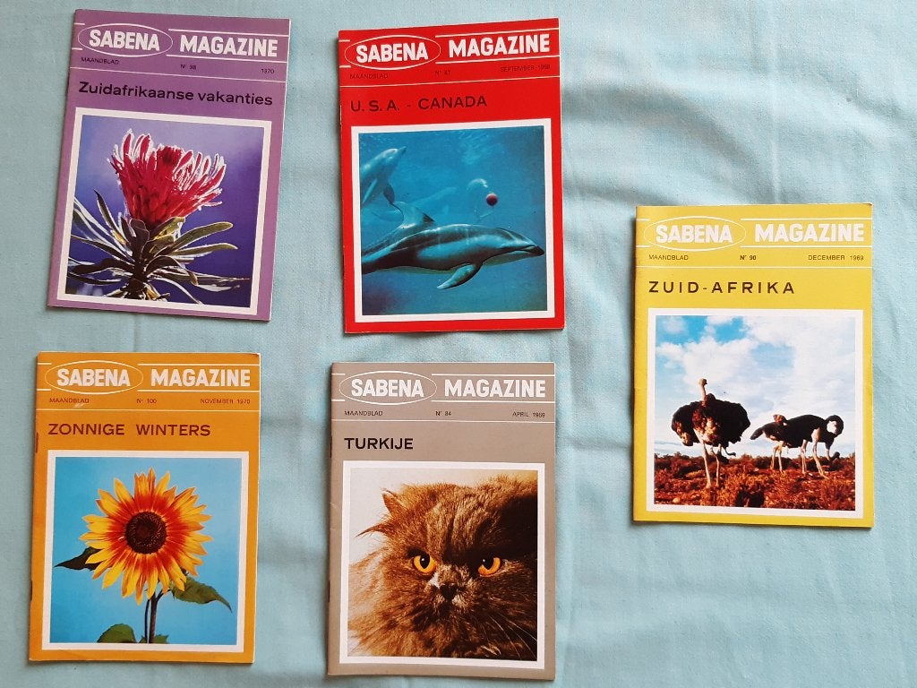 SABENA tijdschrift, Ophalen of Verzenden, Zo goed als nieuw, 61 t/m 80