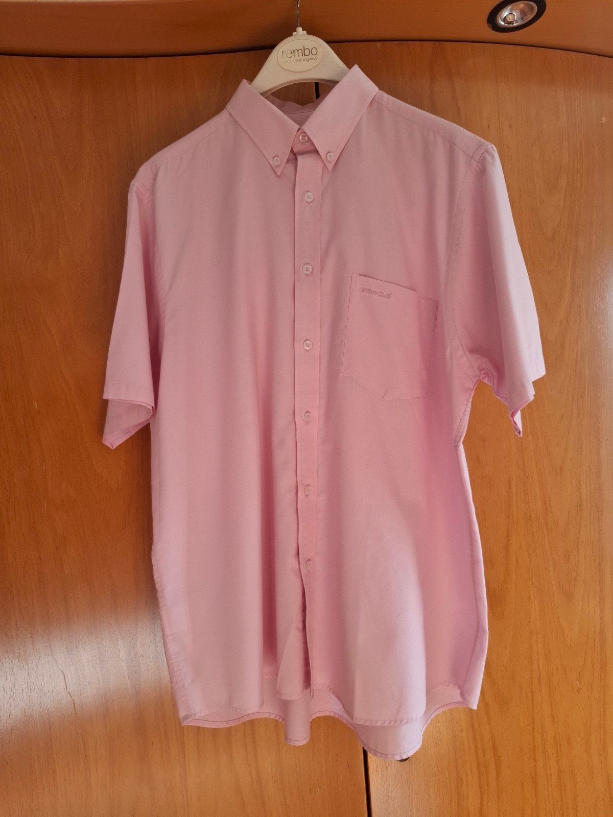 overhemd, Kleding | Heren, Overhemden, Ophalen of Verzenden, Pringle of scotland, Halswijdte 41/42 (L), Roze