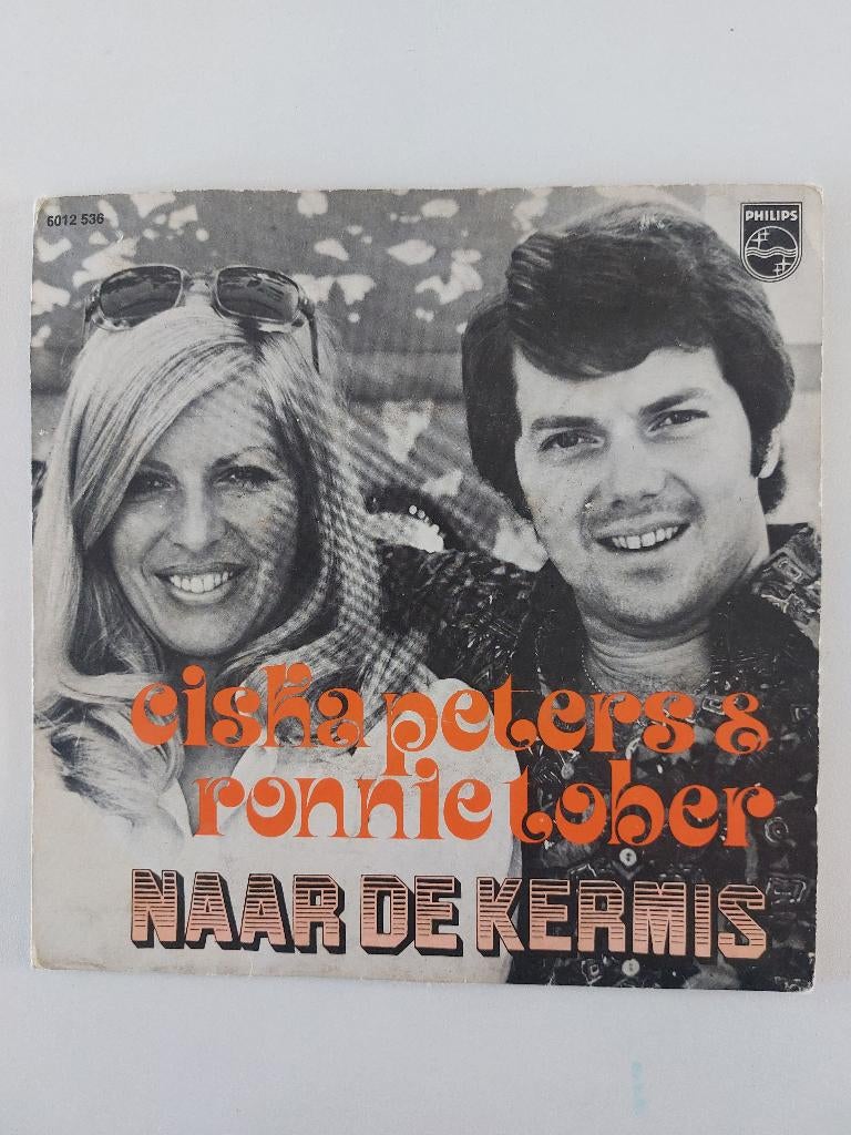 Ciska Peters & Ronnie Tober - Naar De Kermis (1975), Cd's en Dvd's, Ophalen of Verzenden, Nederlandstalig, Single