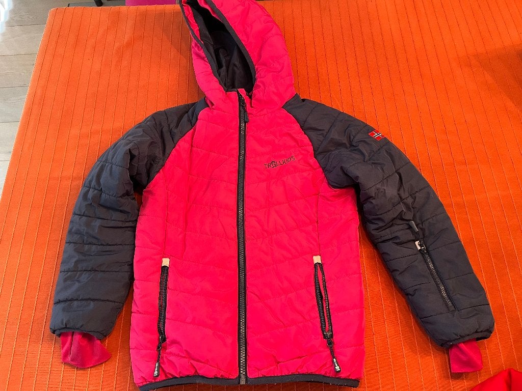 Winterjas meisje Trollkids maat 128, Enfants & Bébés, Vêtements enfant | Taille 128, Enlèvement ou Envoi, Trollkids, Utilisé, Fille