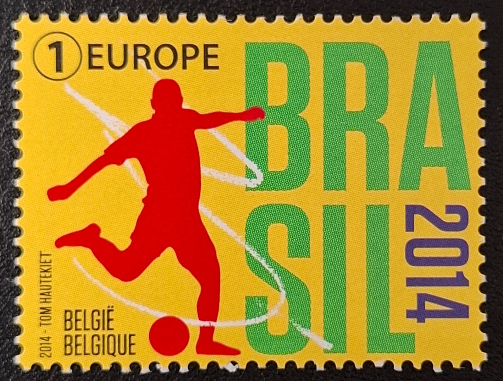 België: OBP 4422 ** Brasil 2014., Frankeerzegel, Ophalen of Verzenden, Zonder stempel, Postfris