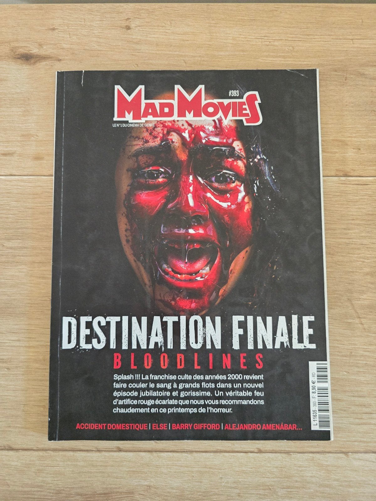 Mad Movies n393 – Destination Finale Bloodlines – Mai 2025, Enlèvement ou Envoi