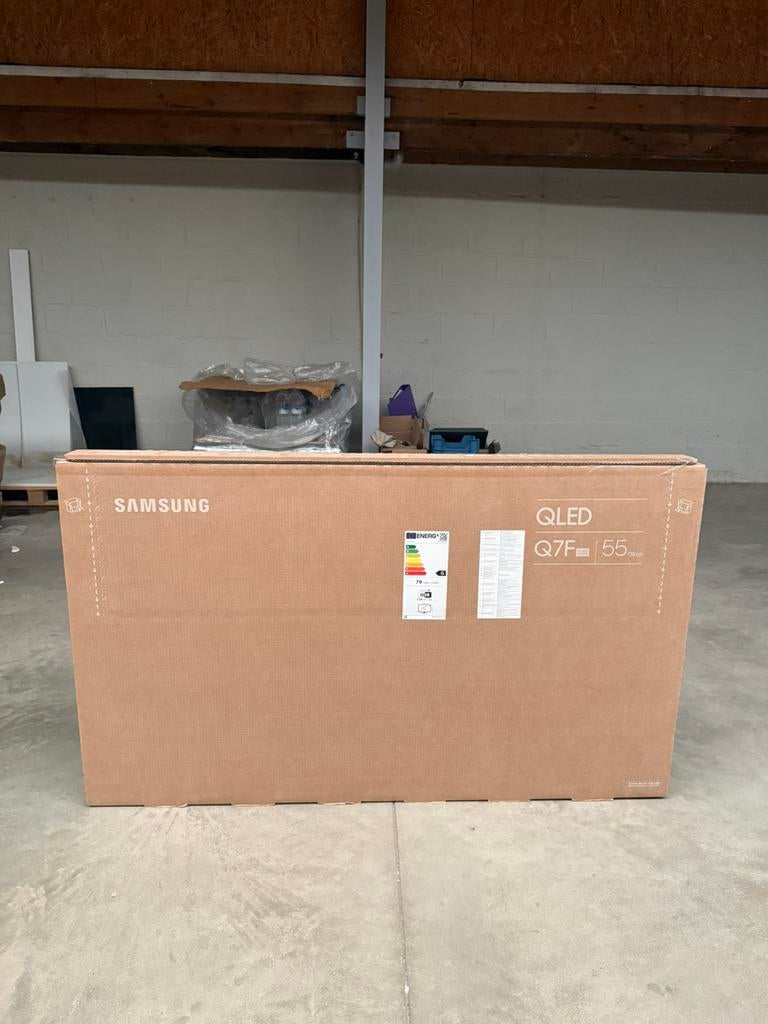 Samsung Qled Q7F 55inch, Enlèvement, Comme neuf