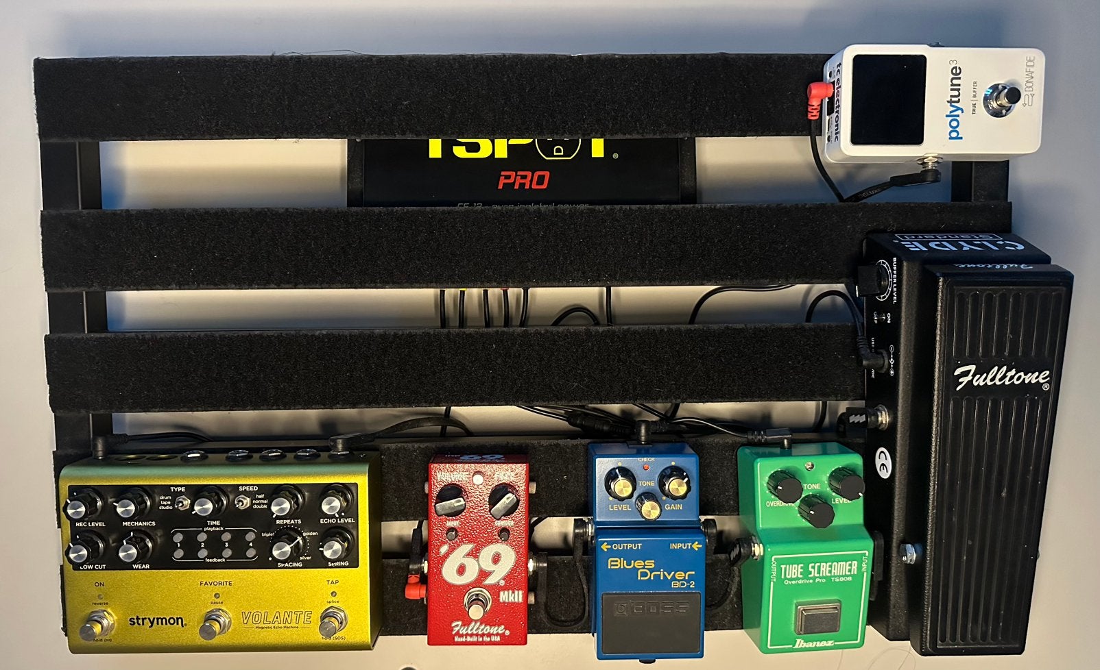 Pedalboard – Strymon, Fulltone, Boss, Ibanez (ook apart), Muziek en Instrumenten, Effecten, Ophalen of Verzenden, Zo goed als nieuw
