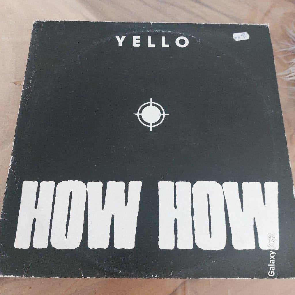 yello how how 12 inch maxi, Cd's en Dvd's, Vinyl | Dance en House, Gebruikt, Ophalen of Verzenden, 12 inch, Overige typen