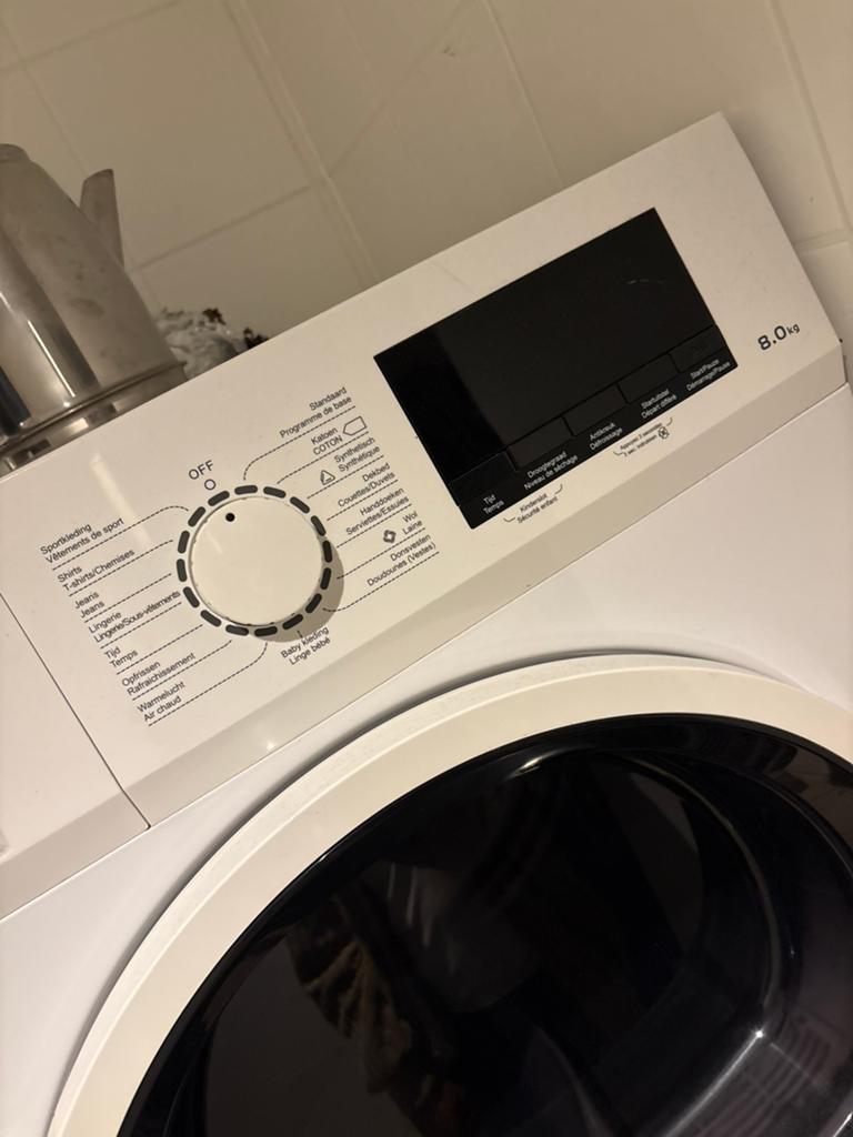 Wasmachine en droger, Ophalen, Zo goed als nieuw
