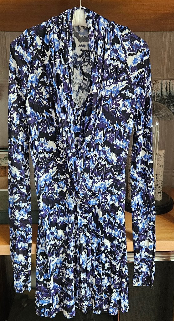 Balenciaga by Nicolas Ghesquière FW 2009 jurk – maat 38, BALENCIAGA, Taille 38/40 (M), Enlèvement, Multicolore