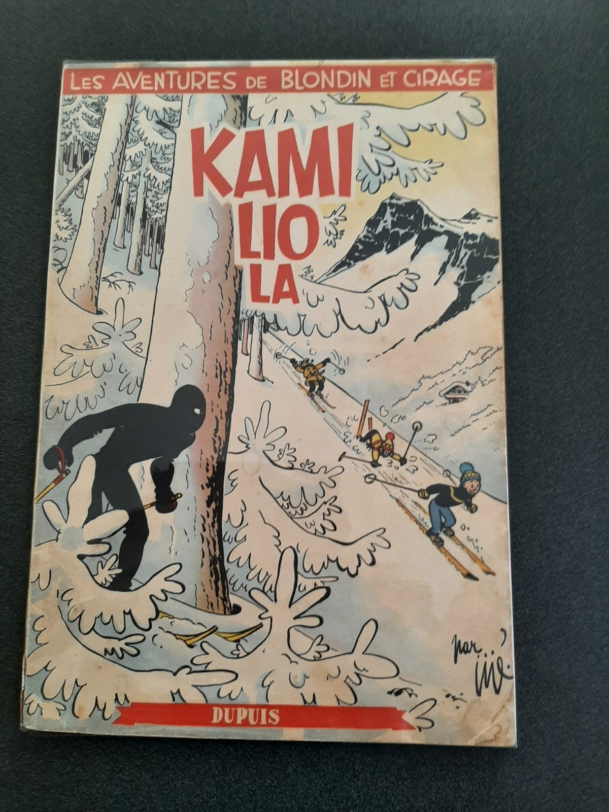 Blondin et Cirage : Kamiliola EO 1954 TTBE, Livres, Enlèvement ou Envoi