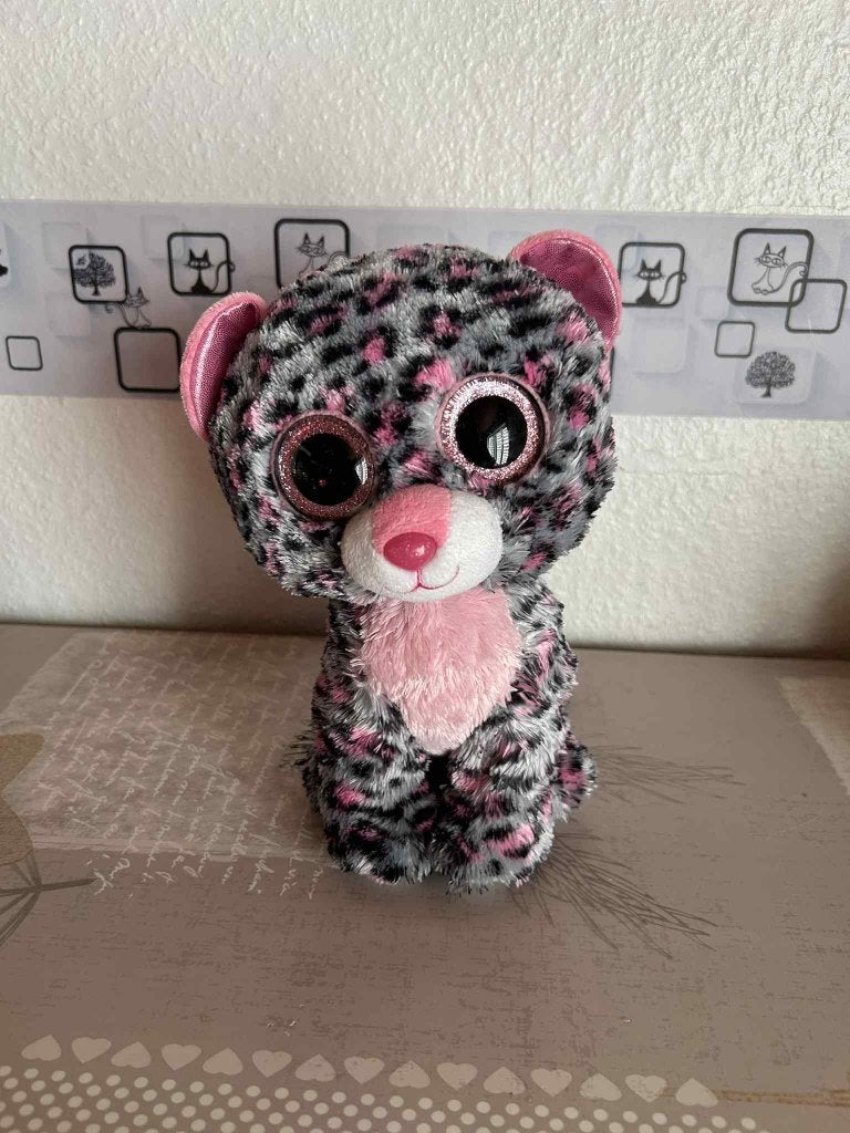 Peluche Chat, Enfants & Bébés, Jouets | Peluches, Chat, Comme neuf, Enlèvement, Gris