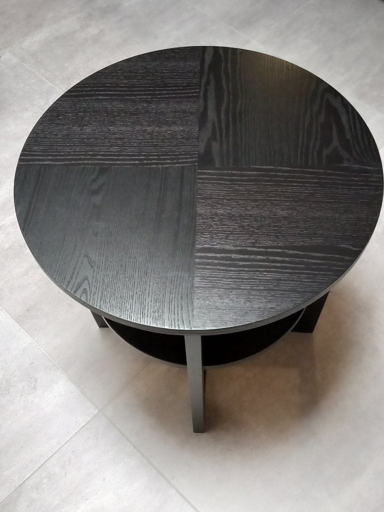 Ronde salontafel, Huis en Inrichting, Ophalen, 50 – 75, Gebruikt, 50 tot 100 cm