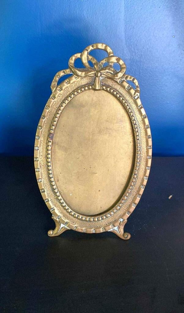 Magnifique ancien cadre doré laiton, Enlèvement ou Envoi