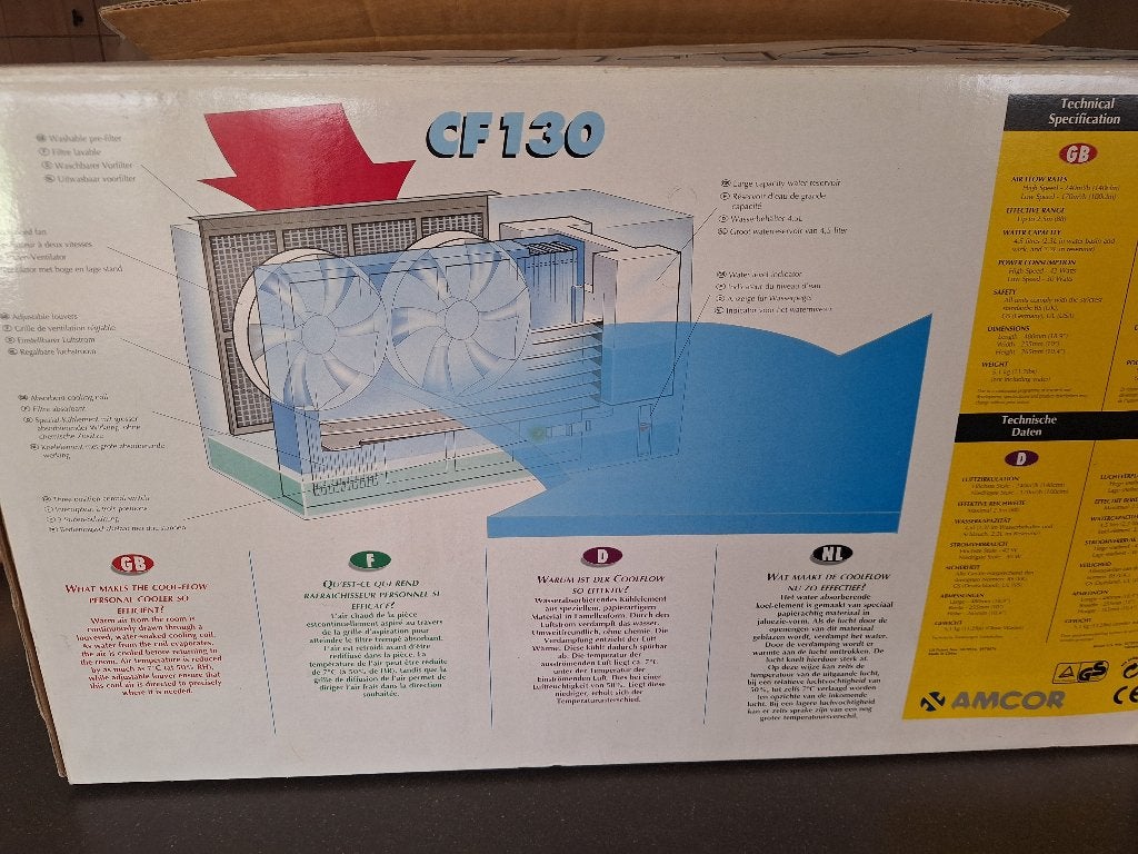 Cool-flow airco, Ophalen, Zo goed als nieuw