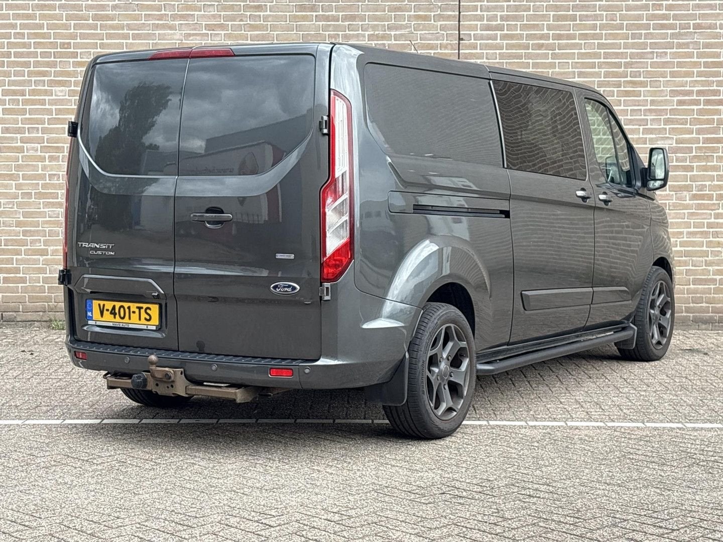 Ford Transit Custom 300 2.0 TDCI L2H1 Limited Dubbel Cabine, Autos, Camionnettes & Utilitaires, 186 g/km, Achat, Entreprise, Diesel