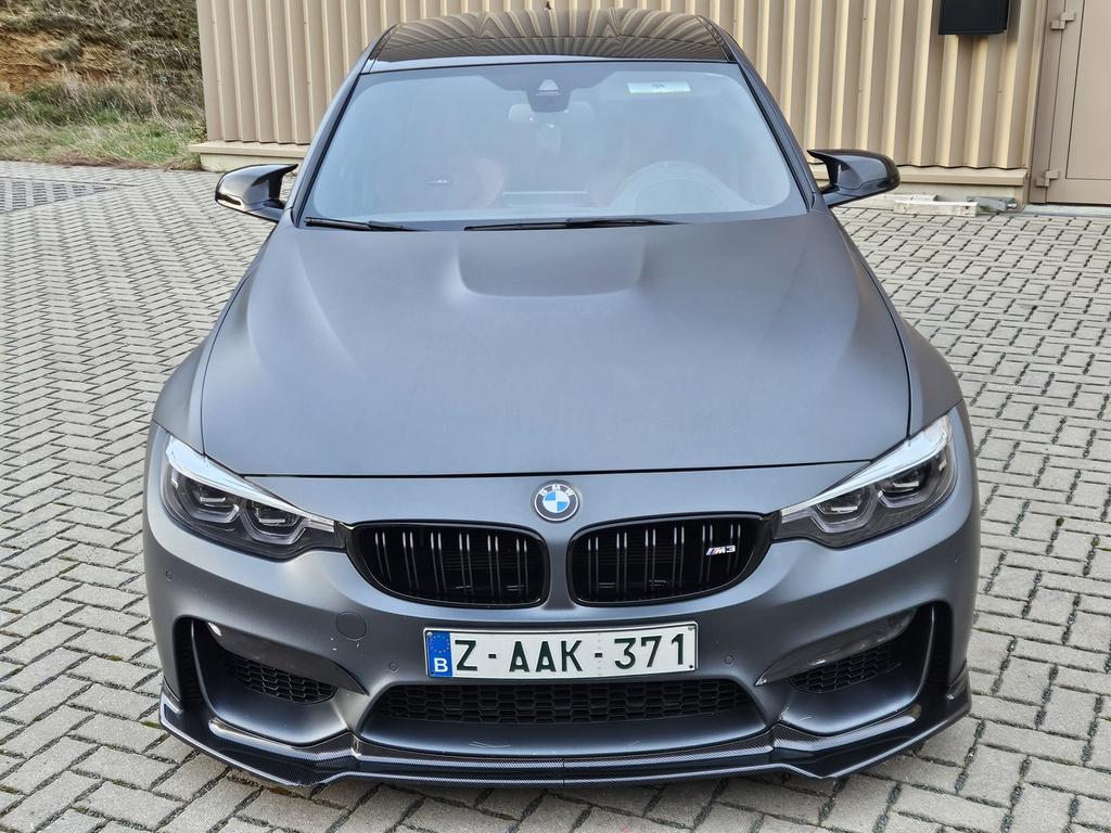 Bmw M3 2018 60.080 km, Autos, Cuir, Argent ou Gris, Achat, 6 cylindres