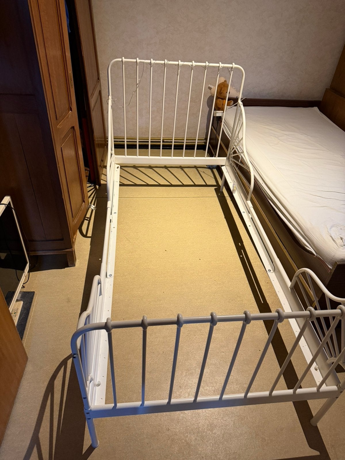 Ikea meegroeibed, Kinderen en Baby's, Ophalen, 85 tot 100 cm, Gebruikt, Lattenbodem