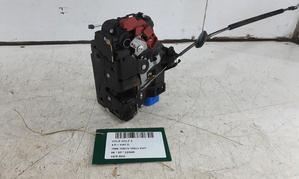 PORTIERSLOT LINKS VOOR Golf V (1K1) (3D1837015AB), Gebruikt, Voor, Volkswagen