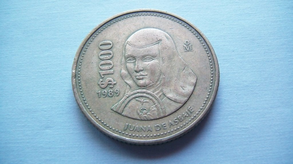 mexique 1000 pesos 1989, Enlèvement