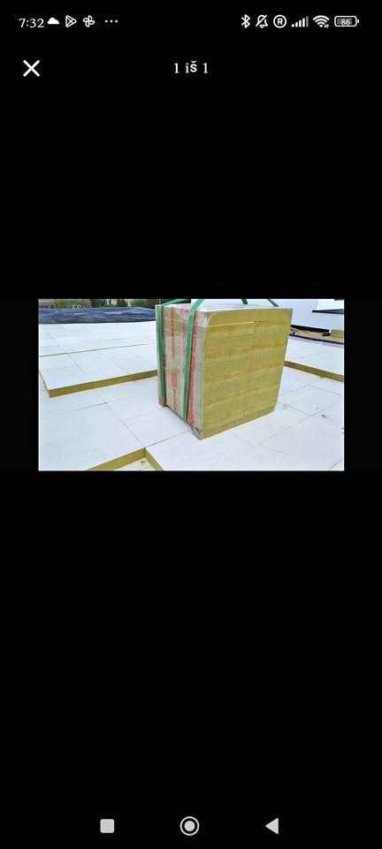Nieuw dakisolatie rockwool Rhinoxx 8, 12cm, Doe-het-zelf en Bouw, Isolatie en Afdichting, Nieuw, 15 m² of meer, 8 tot 12 cm, Ophalen