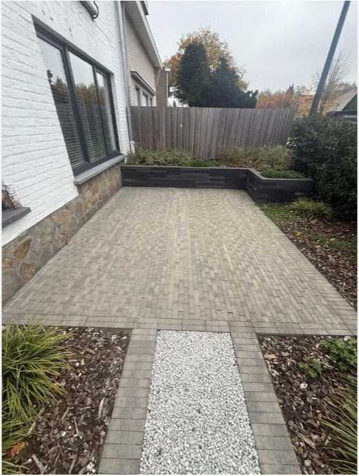 EB CASSAIA 20x5x6 Nuance, Tuin en Terras, Ophalen, Gebruikt, Klinkers, 10 m² of meer