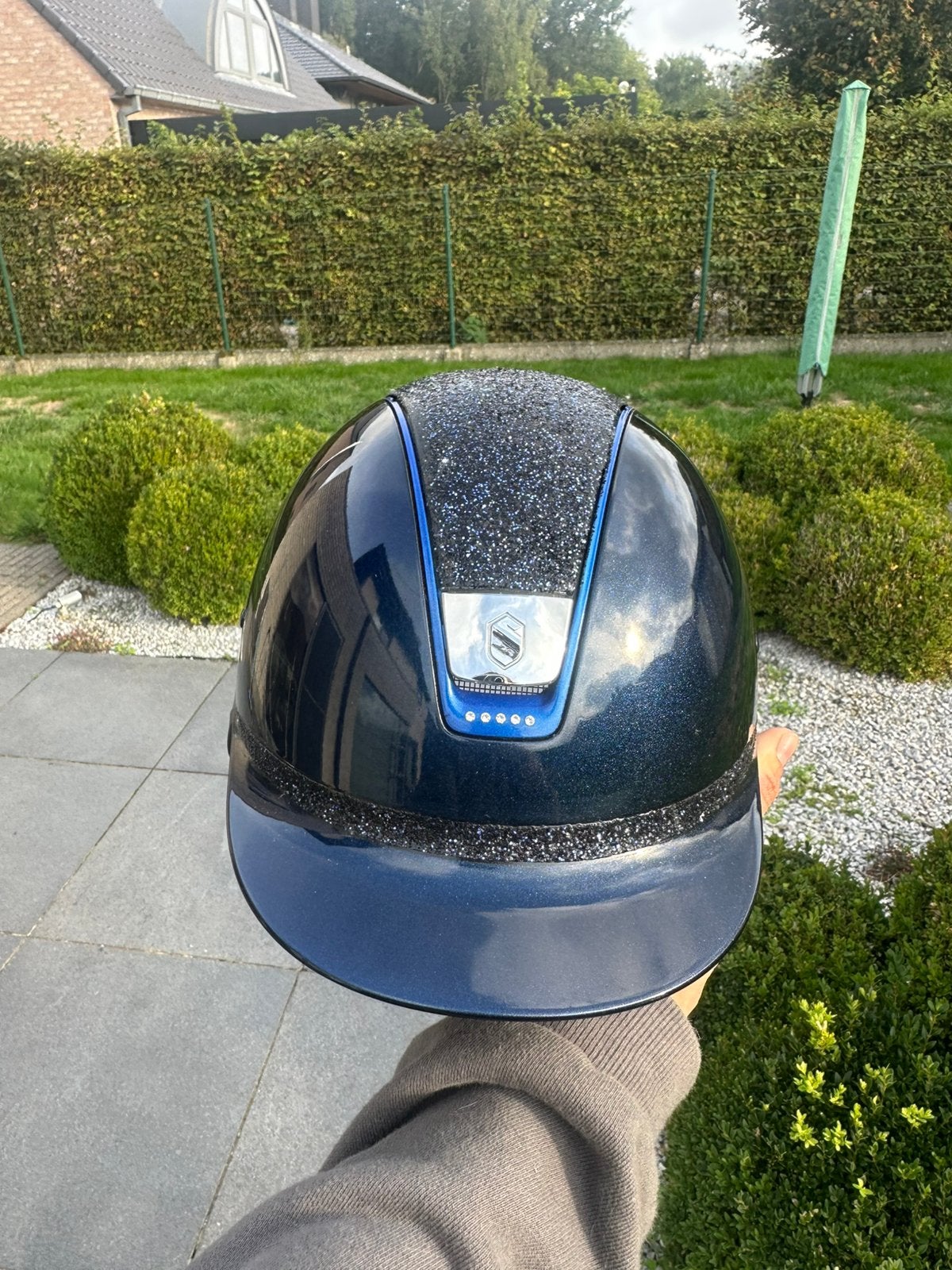 Samshield donkerblauw maat M, Dieren en Toebehoren, Ophalen, Blauw, Zo goed als nieuw, Veelzijdigheid